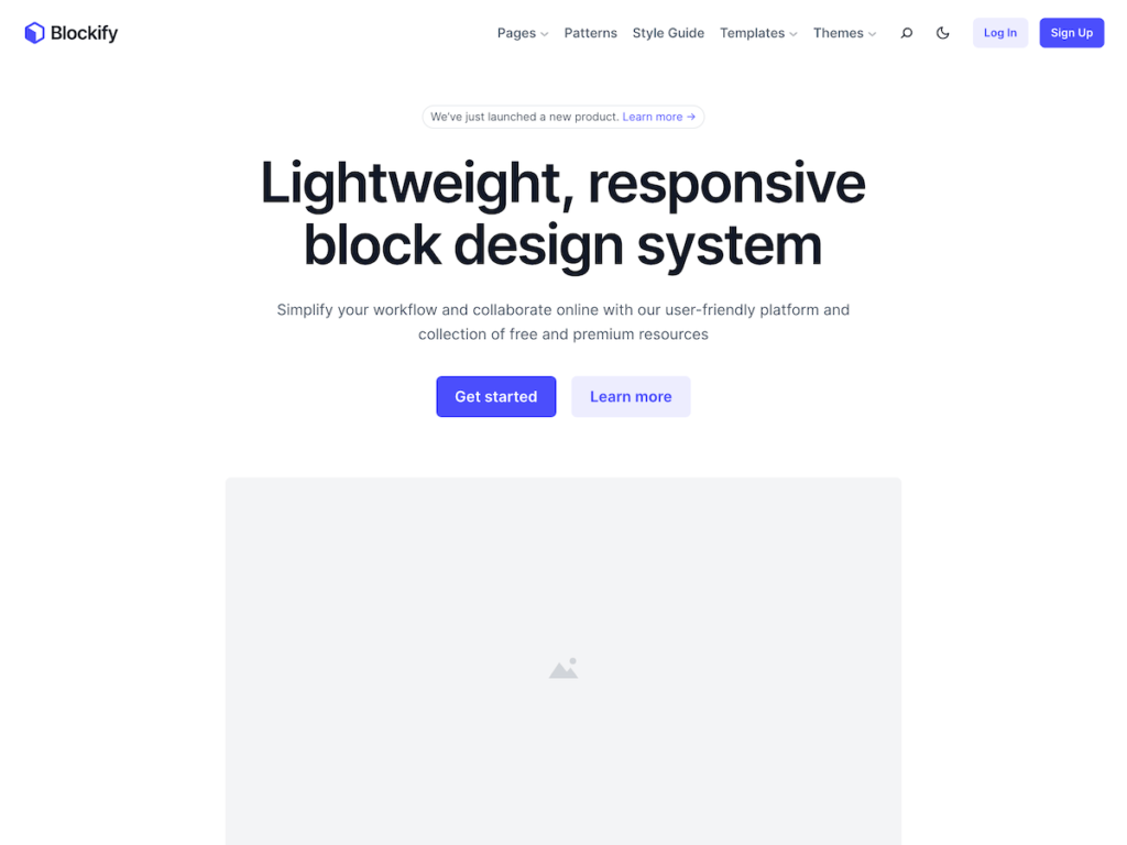 Lightweight full site editing block theme framework