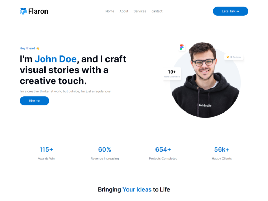 Flaron: A Modern Block Theme for Effortless, Stunning Website Design